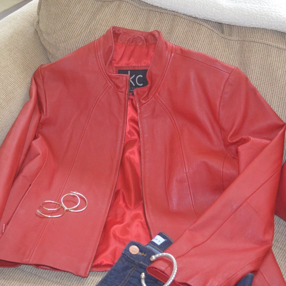 leather jacket